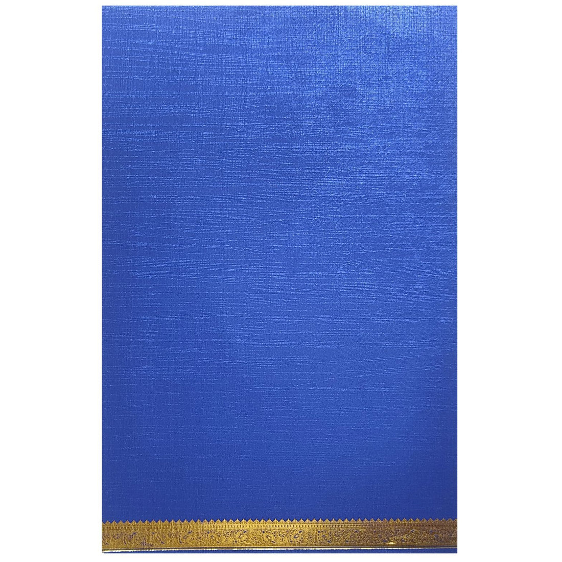 Classic Cream Shading With Gold Cover Wedding Card-KNS012GC