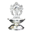 White Metal Shankh Diya-King of Cards
