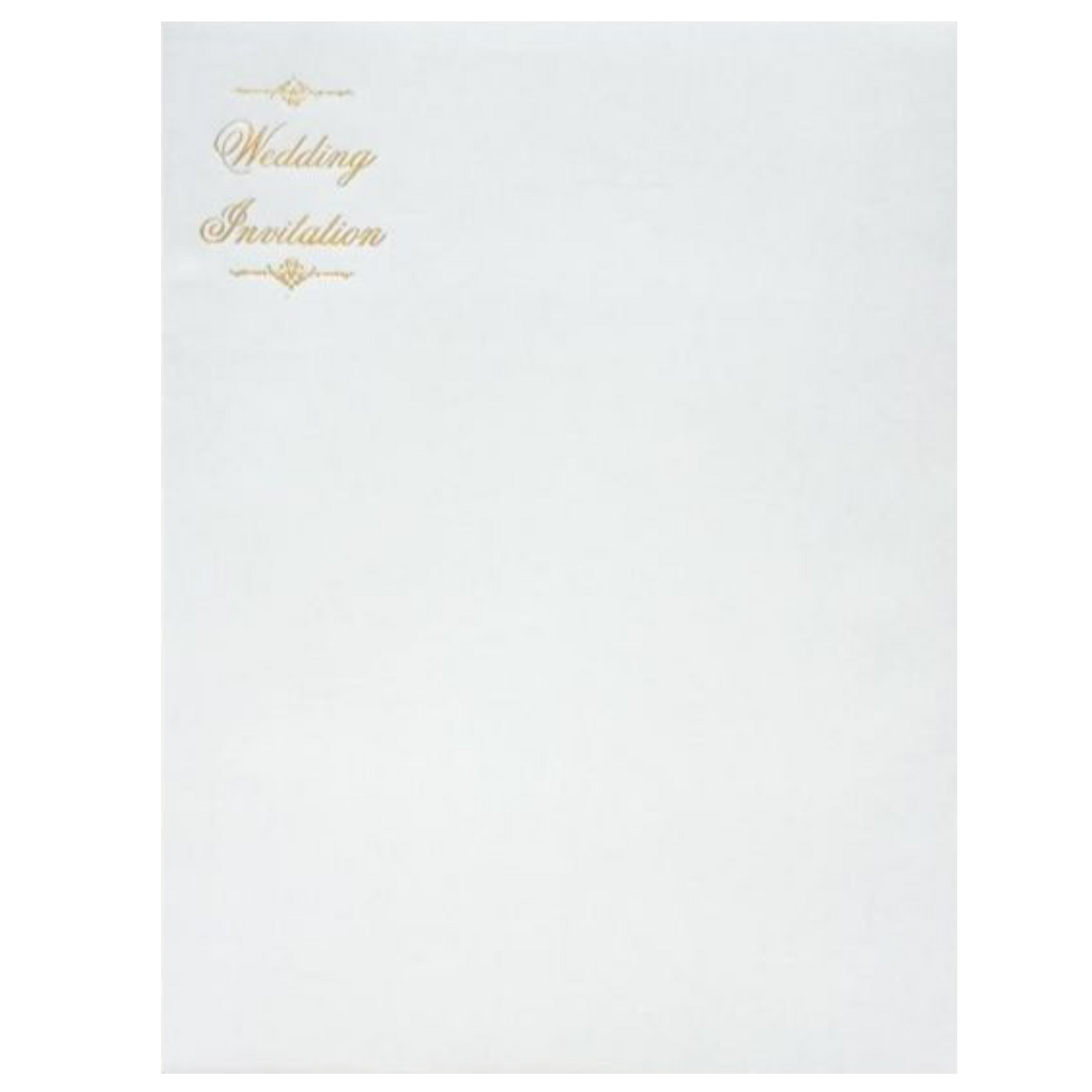 Blue Laser Cut Invitation With Gold Tipping Message Box-KNCPC431