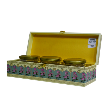 Cream Indian Inspired Box Invitation-KBX1203