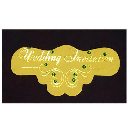 Brown Personal Invitation Card-Knk2520c