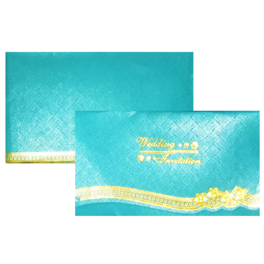Blue Personal Invitation Card-Knk3717