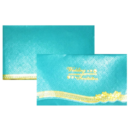 Blue Personal Invitation Card-Knk3717