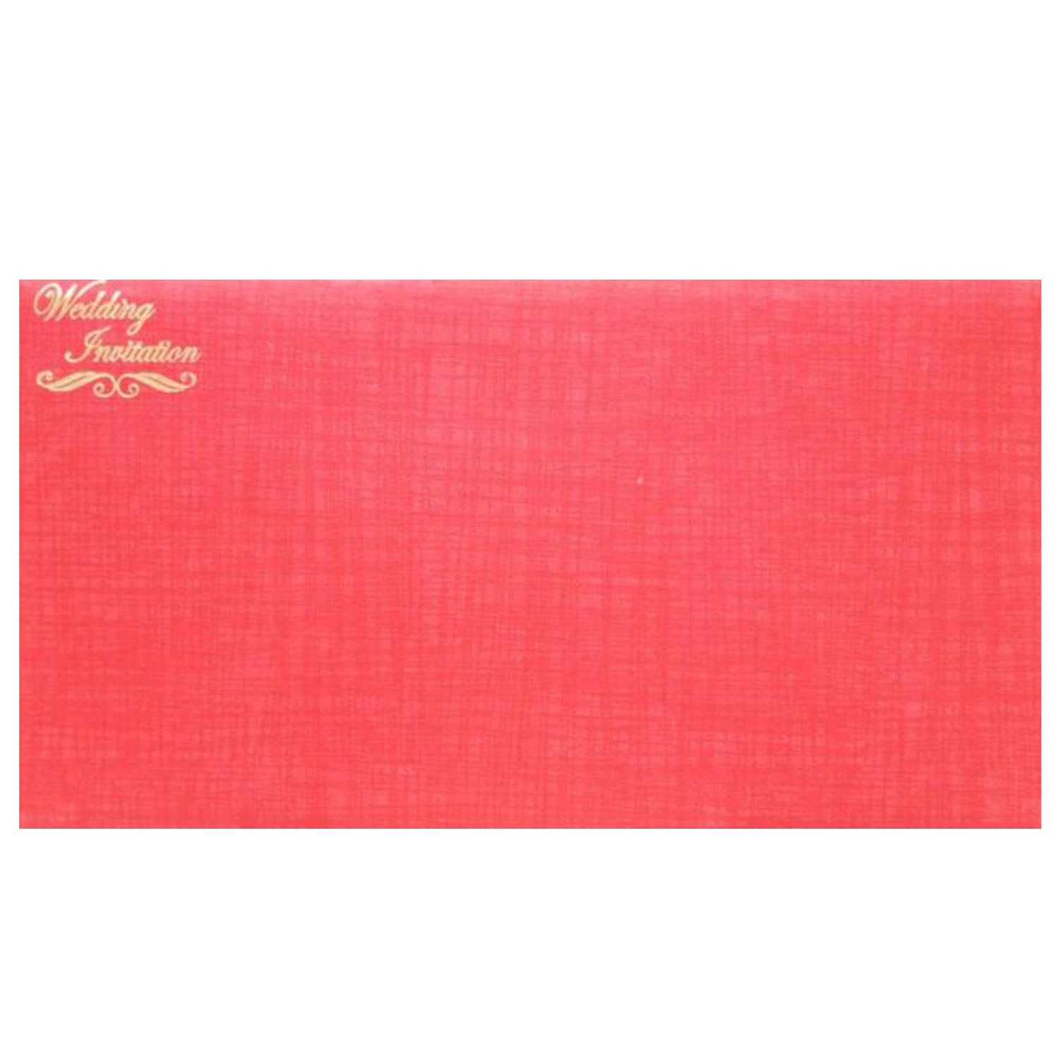 Elegant Blue Shading With Blossom Theme Wedding Card-KNK20053
