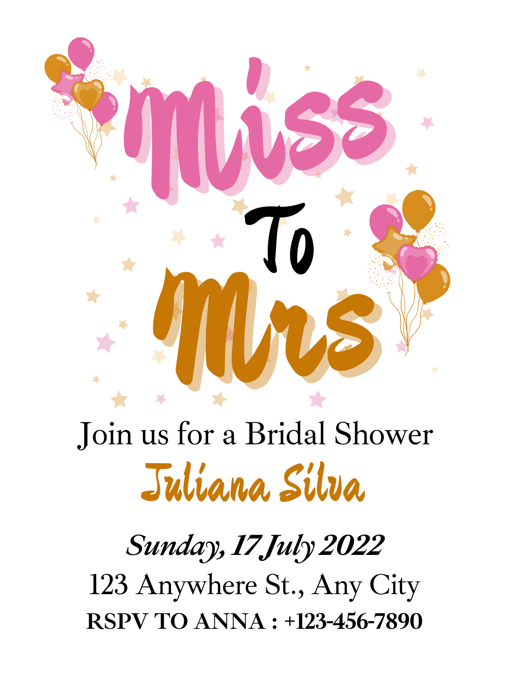 White Balloons Bridal Shower-King of Cards