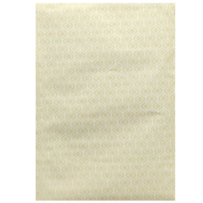 White Gold Floral Wedding Invitation Card-King of Cards