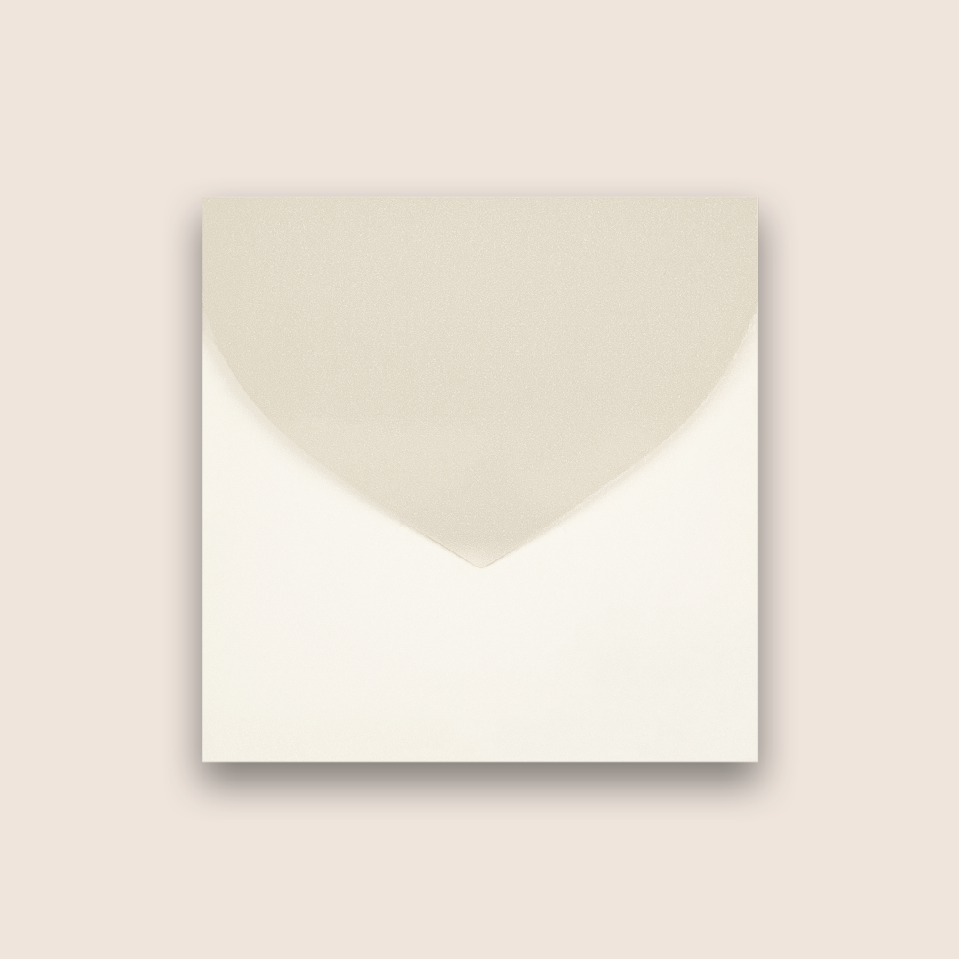 Cream Floral Border Money Envelope - KRCE4180
