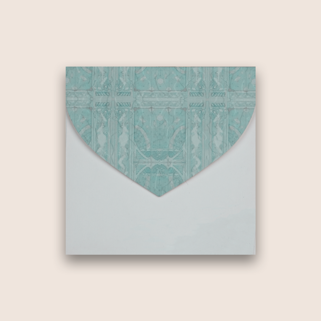 Blue Peacock Money Envelope - KRCE4430