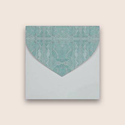 Blue Peacock Money Envelope - KRCE4430