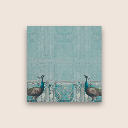 Blue Peacock Money Envelope - KRCE4430