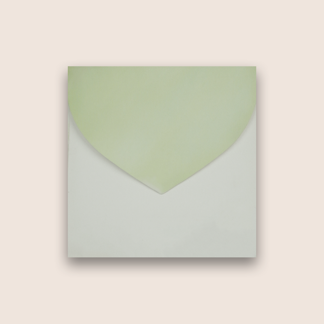 Green Floral Pattern Money Envelope - KRCE4380