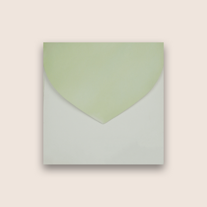 Green Floral Pattern Money Envelope - KRCE4380