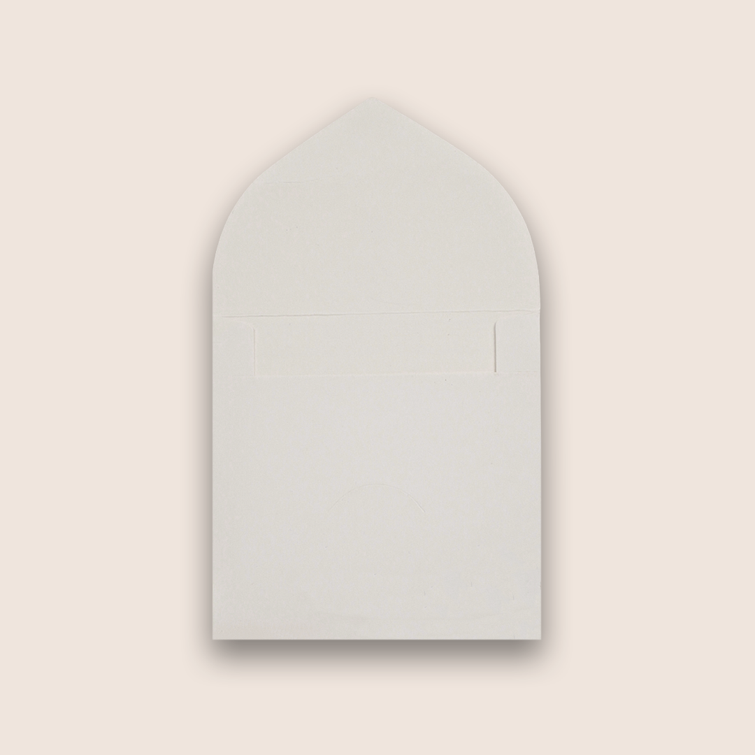 Cream Floral Border Money Envelope - KRCE4180