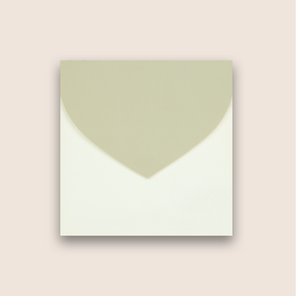 Cream Floral Pattern Money Envelope - KRCE4460