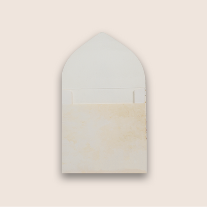 Cream Lotus Floral Money Envelope - KRCE4280