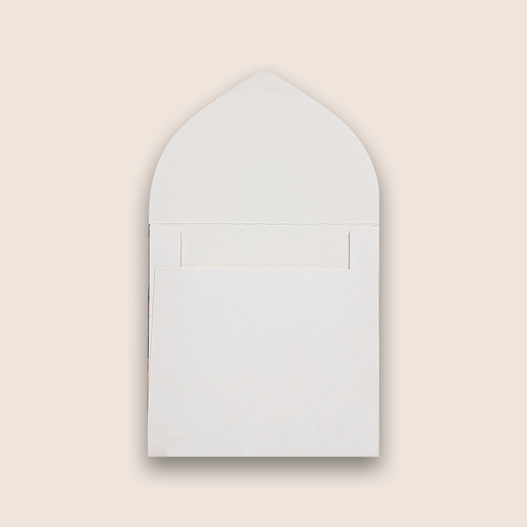 Maroon Lotus Floral Money Envelope - KRCE4420