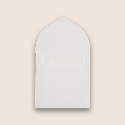 Maroon Lotus Floral Money Envelope - KRCE4420