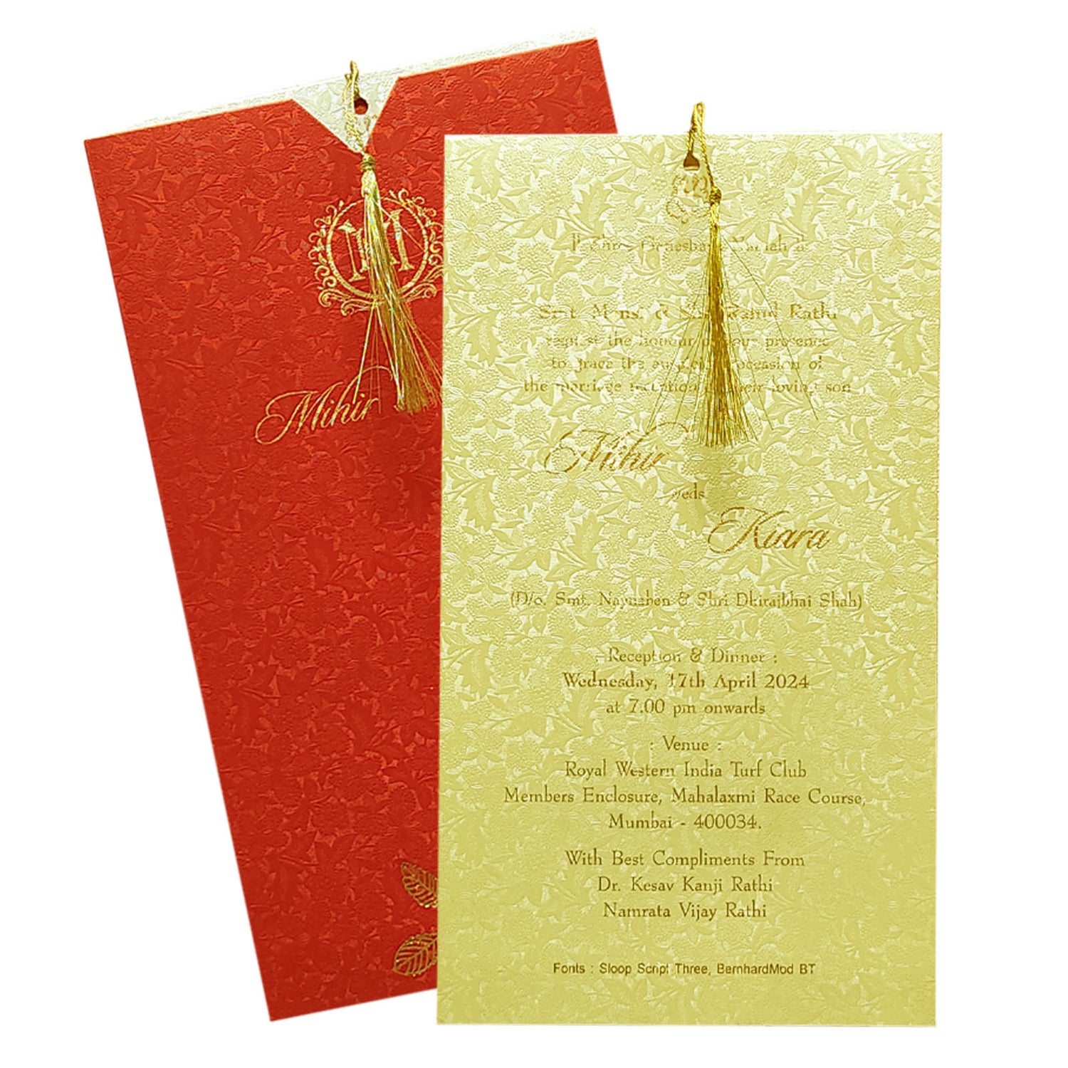 Invitation Card - KRCS6471