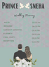 Green Doves Wedding Itinerary Invitation-AAWII039