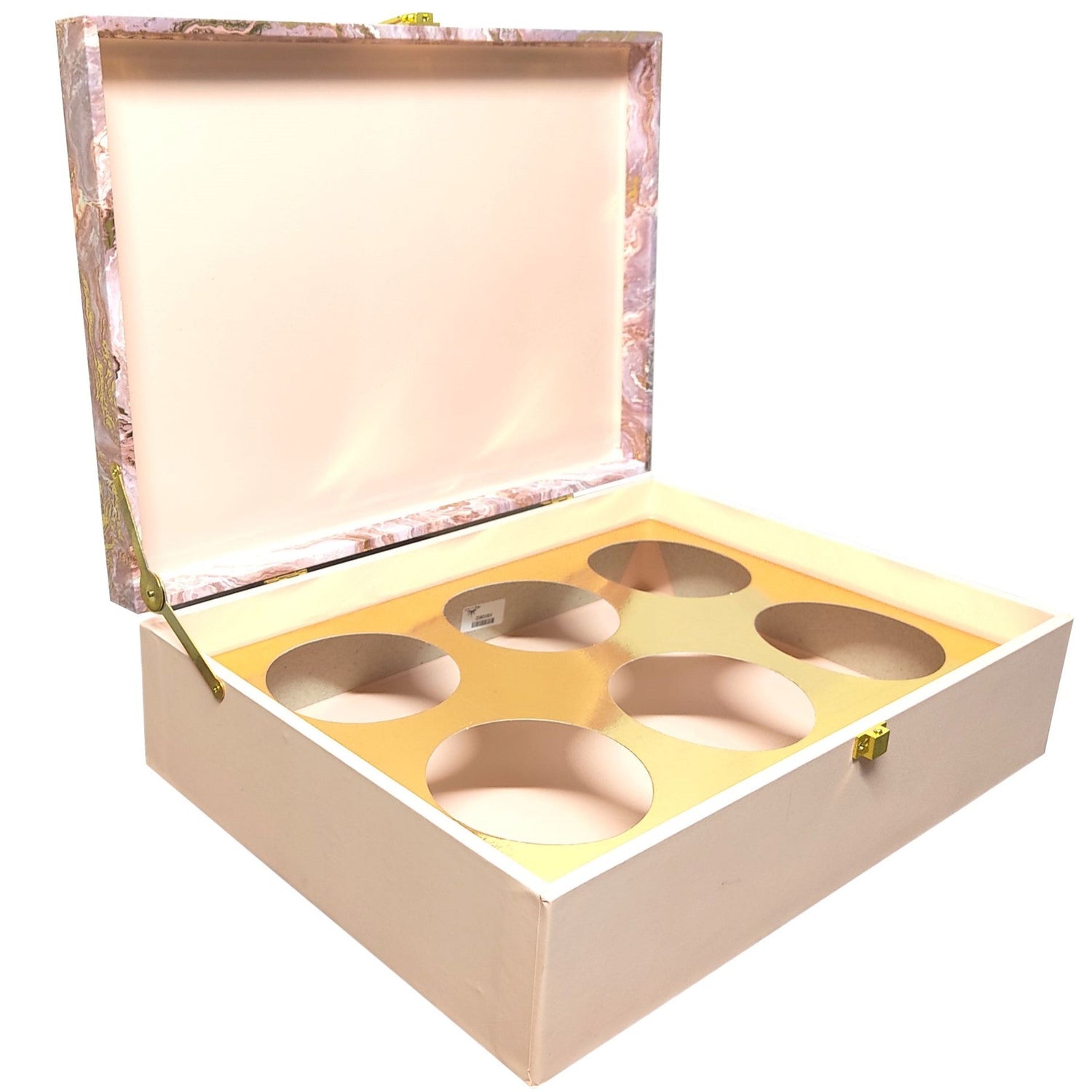 Beige Large Box Invitation-KBX0602