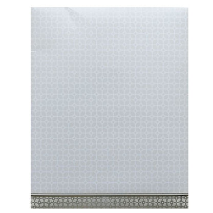 White Floral Door Nameplate Invitation Card-King of Cards