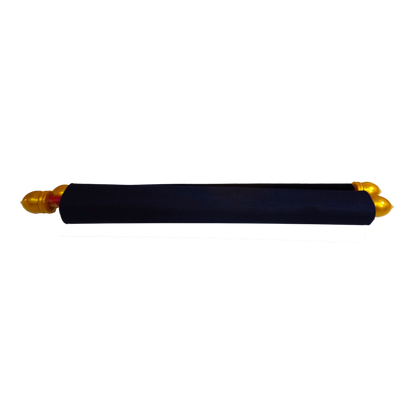 Dark Navy Blue Velvet Scroll Card-KJTS0013