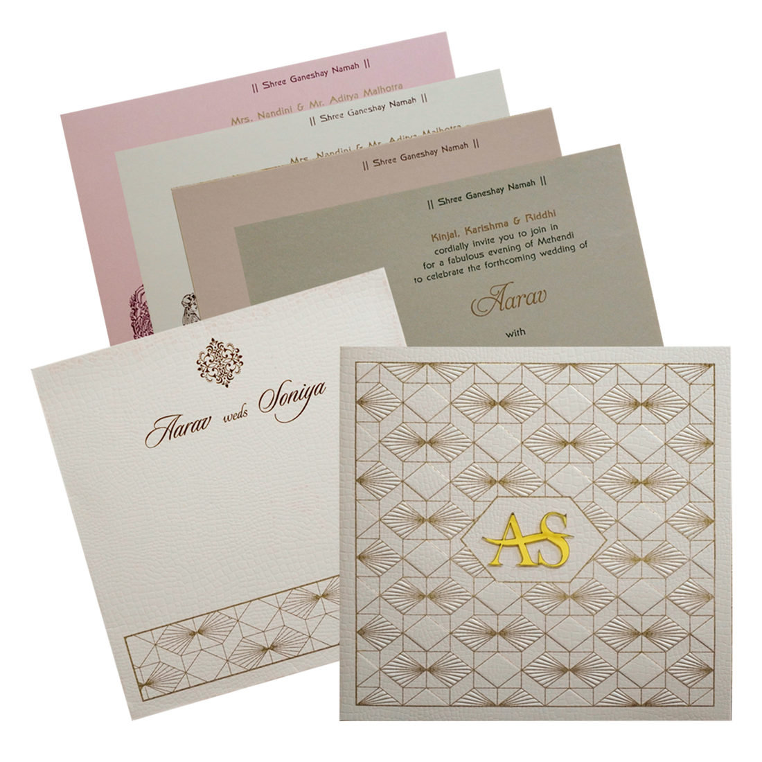 Make your event special with our exclusive Light Pink Pattern Wedding Card. Shop now! ?WhatsApp Support ?Express Delivery.