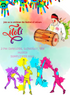 Vibrant Colors Holi Invitation-AAHOL008