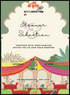 Vibrant Floral Gujarati Wedding Invitation&