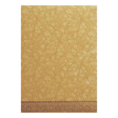 Mustard Yellow Ganesha Wedding Card-KNKR026B