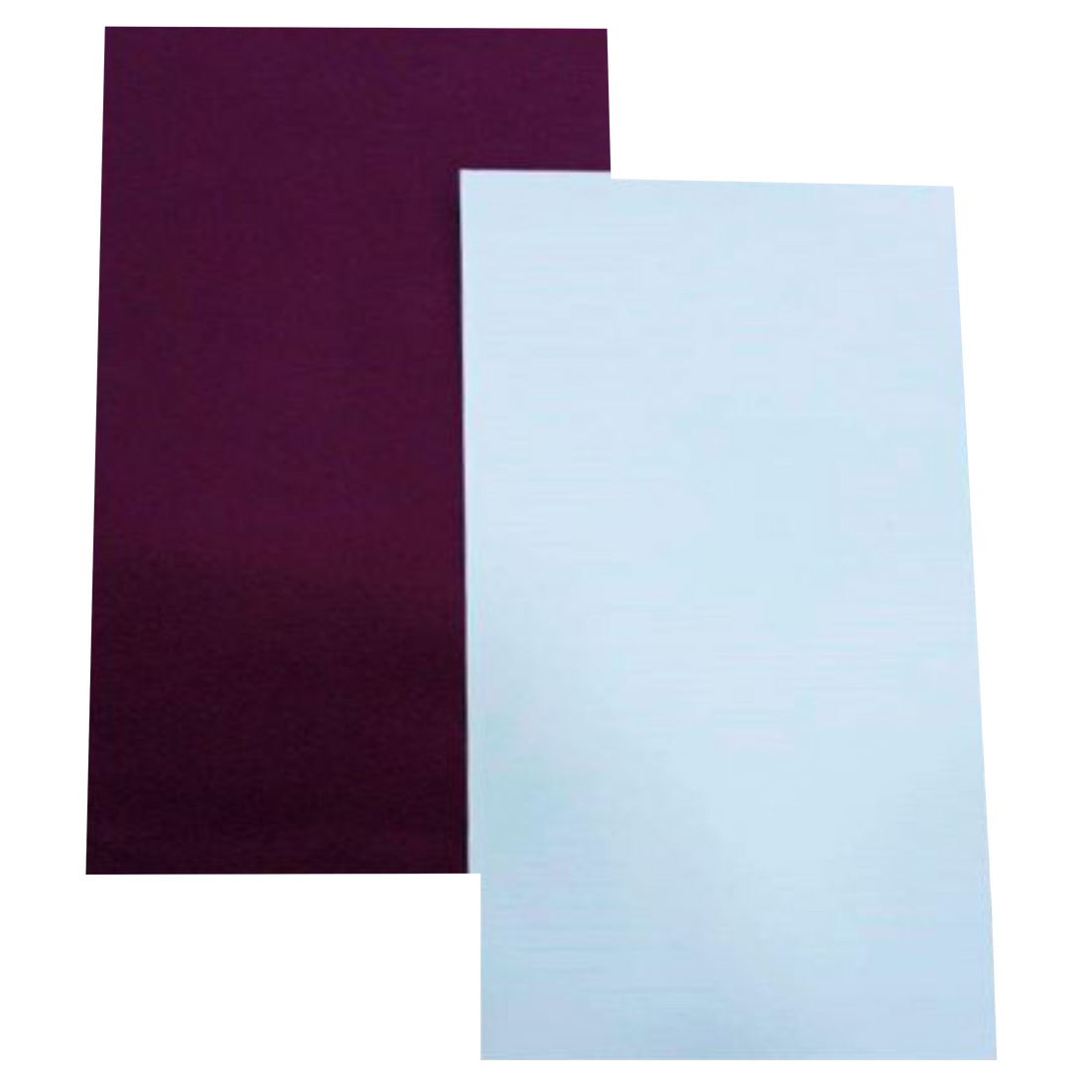 White Single SheetInvitation Card