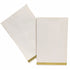 White simple single sheet invitation card-King of Cards