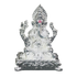 Silver Plated Lord Ganesha Idol-King of Cards