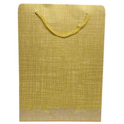 Brown Gold Metallic Embossed Ganesha Trunk Invitation-KNCA202B-King of Cards