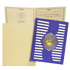 Blue Laser Cut Design Invitation Card-Kncm802b