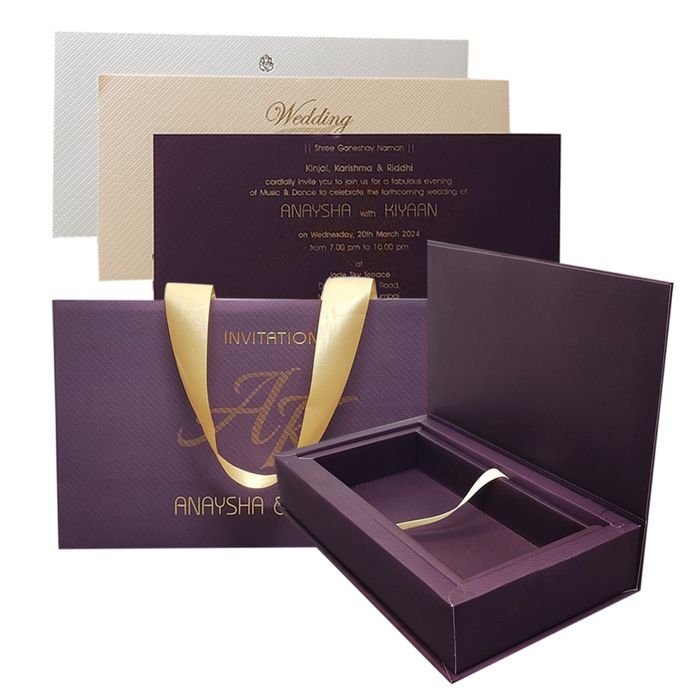 Invitation Card - KRC28370-King of Cards