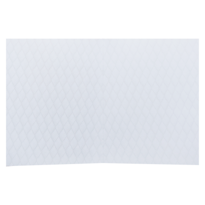 White Embossed Cream Floral Wedding Card-KNJS2084Y