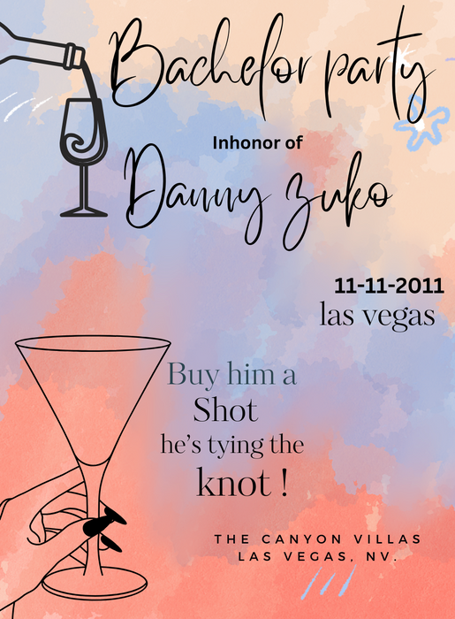 Watercolor Bold Bachelor Party-AABSI005