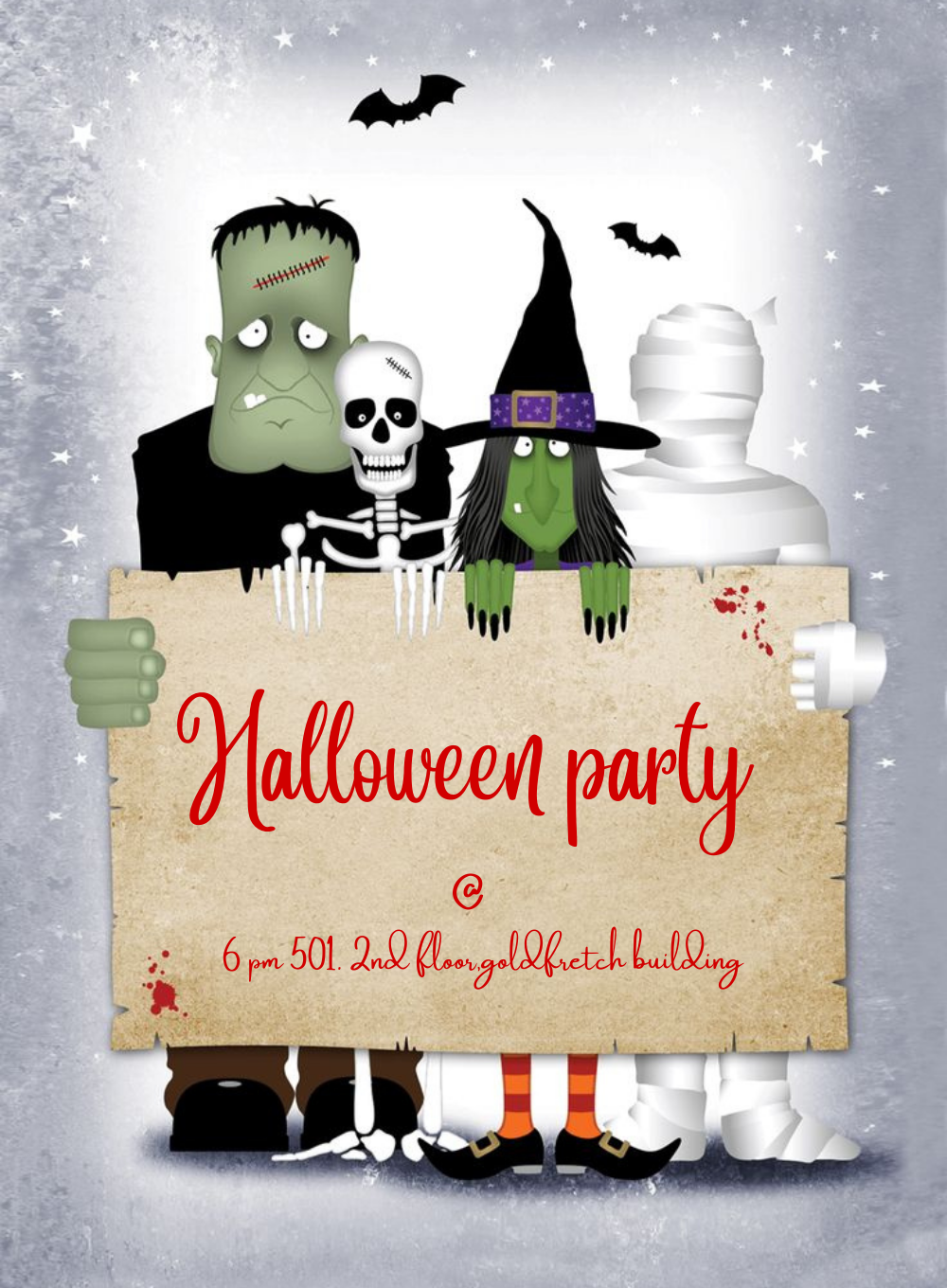Skull Hands Holloween-AAHOO010