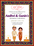 White Intricate Marathi Wedding Invitations-AAMAI017