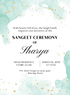 White Love Sangeet Invitations-AASAN020