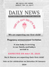 White News Pregnancy Announcement Invitation-AAPAI009