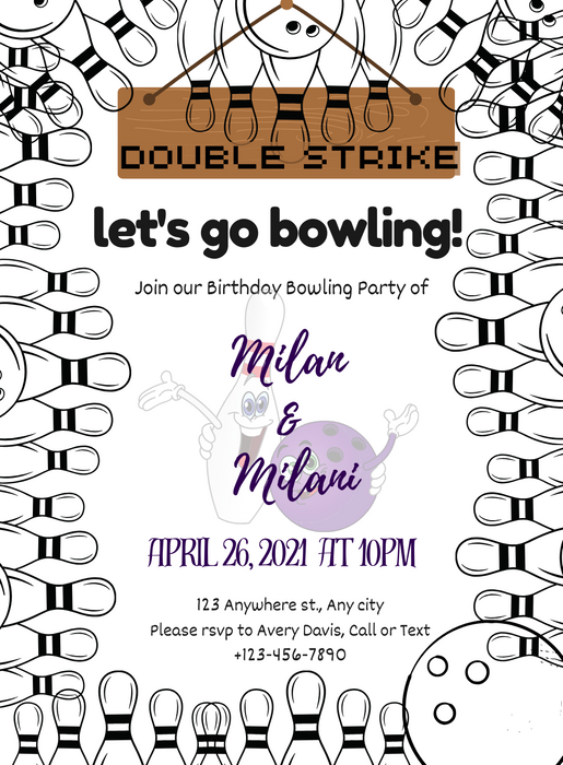 White Pins Bowling-AABGI006