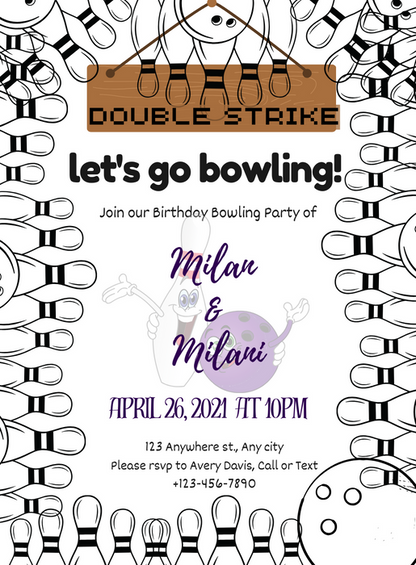 White Pins Bowling-AABGI006