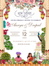 White Pretty Traditional Wedding Invitation-AATWI013