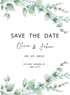 White Watercolour Christian Wedding Invitation-AACWI035