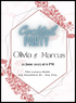 White Wreath Cocktail Party Invitations-AACPI027