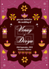 Maroon Swastik Jain Wedding Invitation-AAJWI002