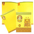 Yellow Traditional Offset Ganesha Balaji And Padmavathi Invitation-KNK4202-King of Cards