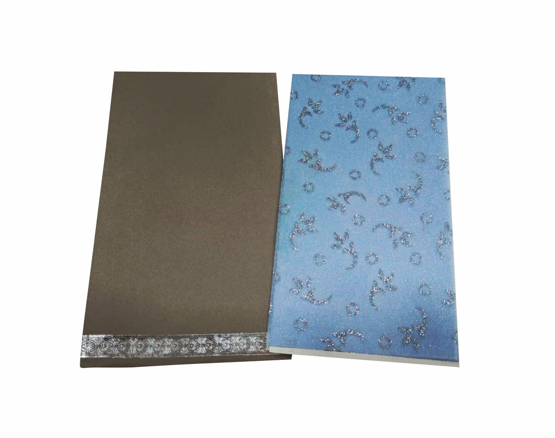 Blue Single Sheet Invitation Card-King of Cards